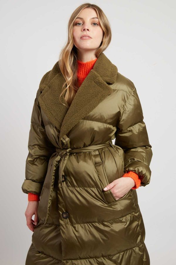Parka longue ceinturé EKATARINA - Image 7