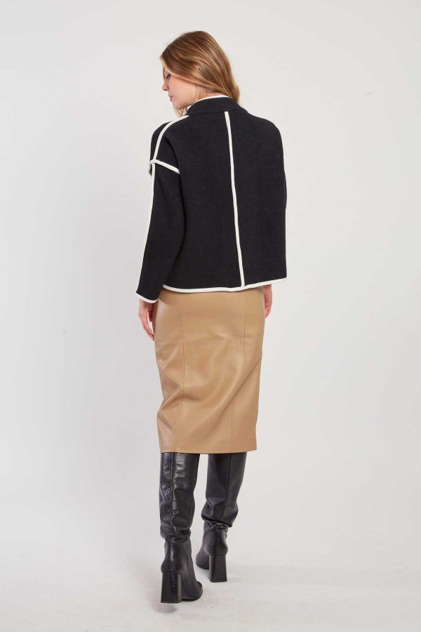 Veste courte col montant LAETICIA - Image 5