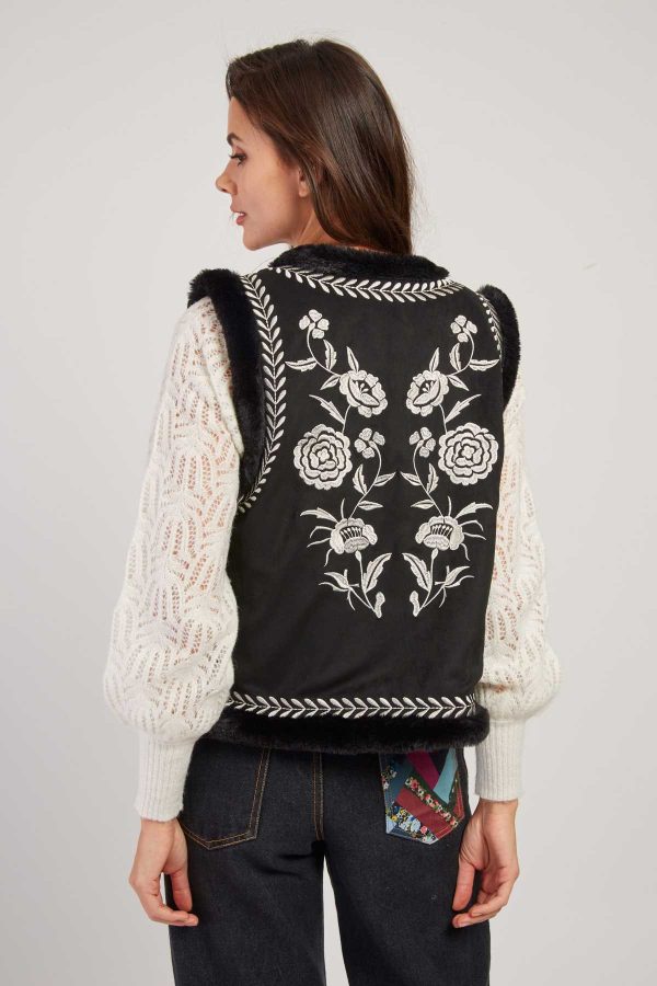 Veste reversible sans manches LAURETTE - Image 2