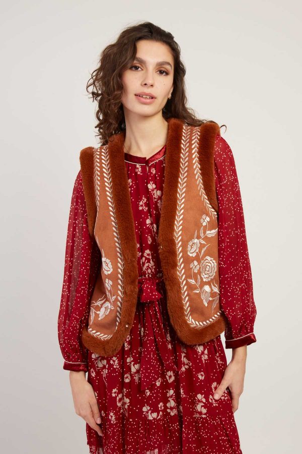 Veste reversible sans manches LAURETTE - Image 4