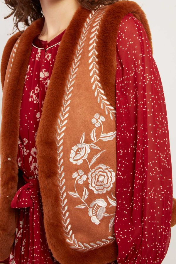 Veste reversible sans manches LAURETTE - Image 5