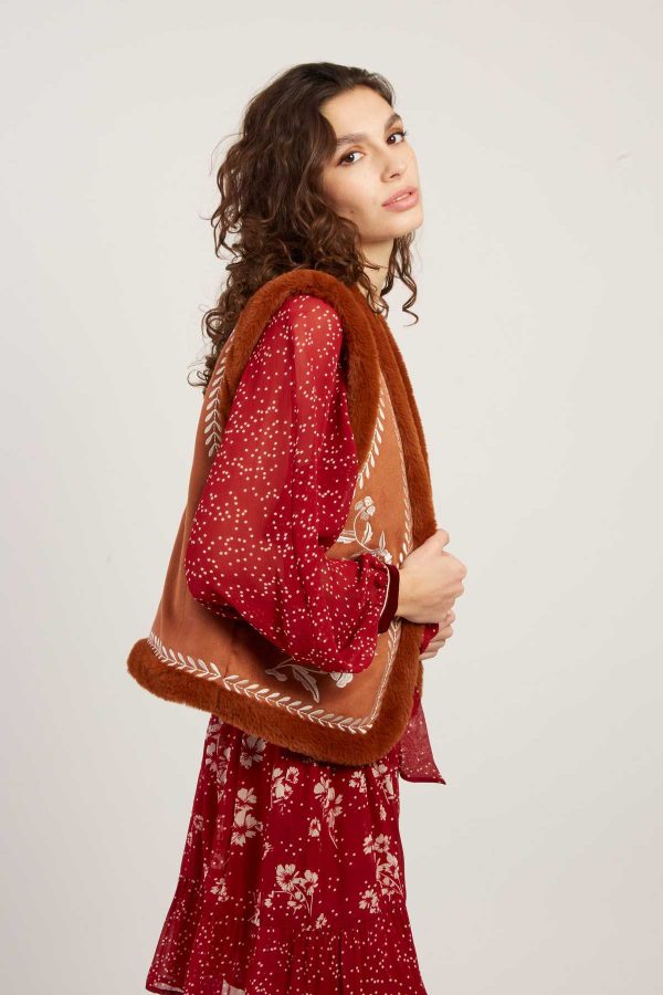 Veste reversible sans manches LAURETTE - Image 6