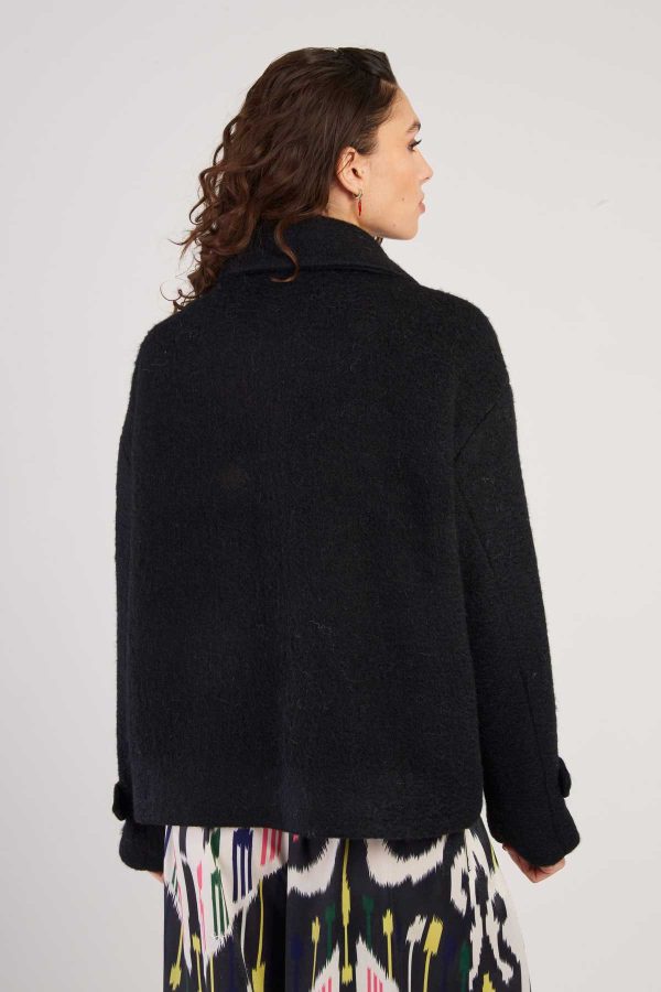 Veste courte en laine LILAS - Image 4