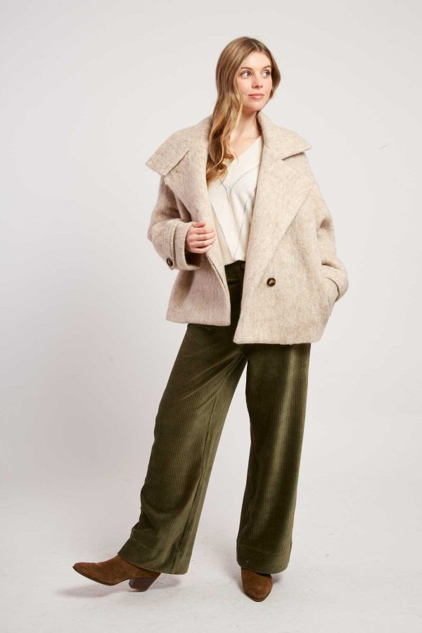 Veste courte en laine LILAS - Image 6