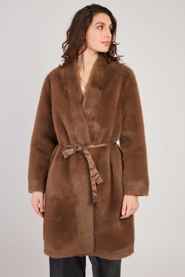 Veste en fausse fourrure LILYROSE