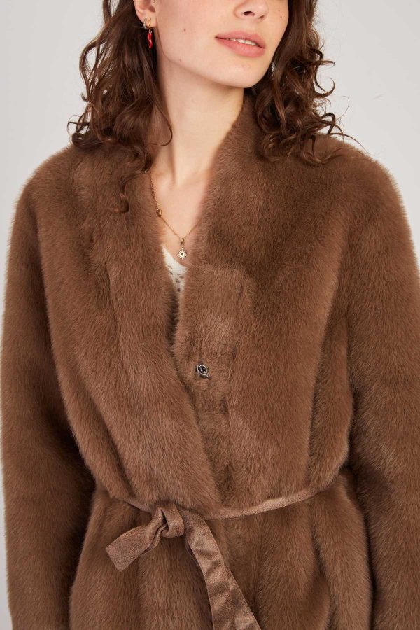 Veste en fausse fourrure LILYROSE - Image 2