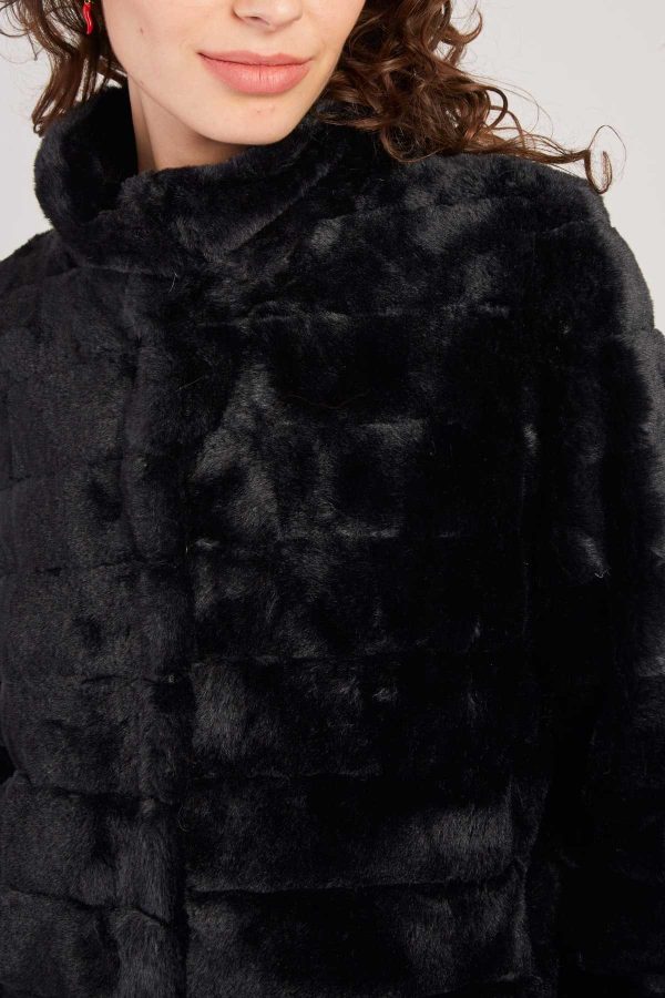 Veste courte en fausse fourrure LISETTE - Image 2
