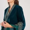 Veste kimono manches longues à broderies LOULOU - Image 5