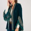 Veste kimono manches longues à broderies LOULOU - Image 6