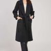 Manteau long uni avec une ceinture LOYALE