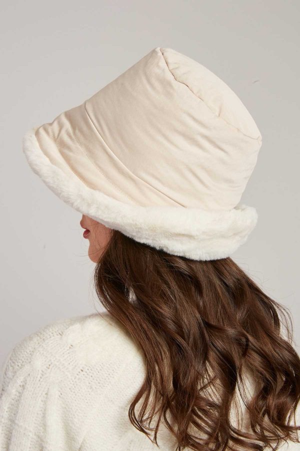 Chapeau en fausse fourrure NANCY - Image 2
