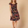 Robe sans manche en coton imprimé CALQUE - Image 3
