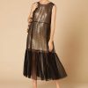 Robe longue ample en tulle - Adequat - Image 6
