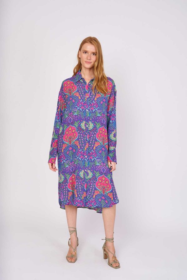 Robe chemise imprimée CHERIE - Image 5