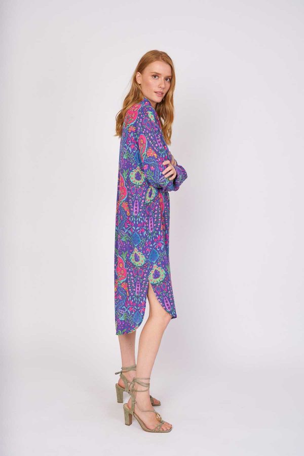Robe chemise imprimée CHERIE - Image 6