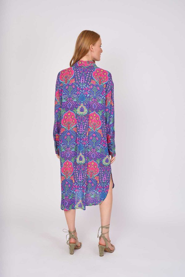Robe chemise imprimée CHERIE - Image 7