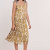 Robe midi imprimée à bretelles CHRISLA - Image 2