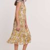 Robe midi imprimée à bretelles CHRISLA - Image 3