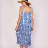 Robe midi imprimée à bretelles CHRISLA - Image 7