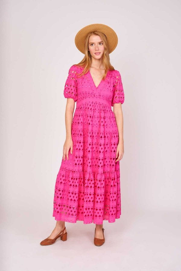 Robe longue unie PIERRETTE