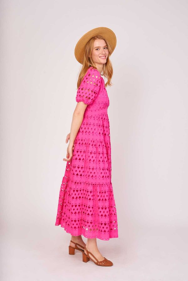 Robe longue unie PIERRETTE - Image 3