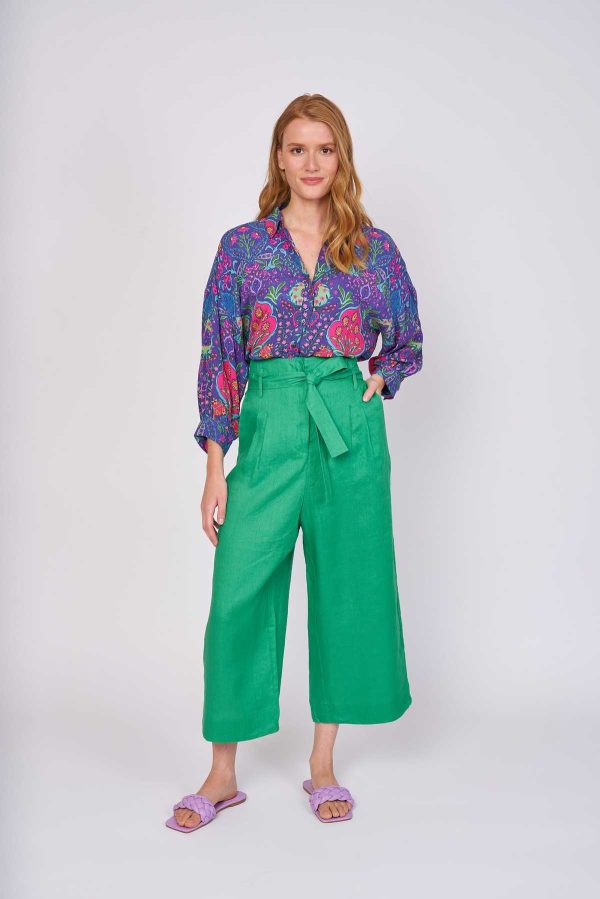 Chemise ample imprimée viscose ELBE - Image 3