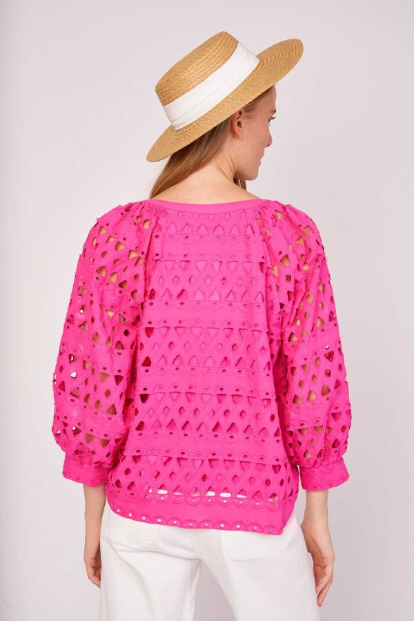 Blouse ample motif géométrique EMMA - Image 2