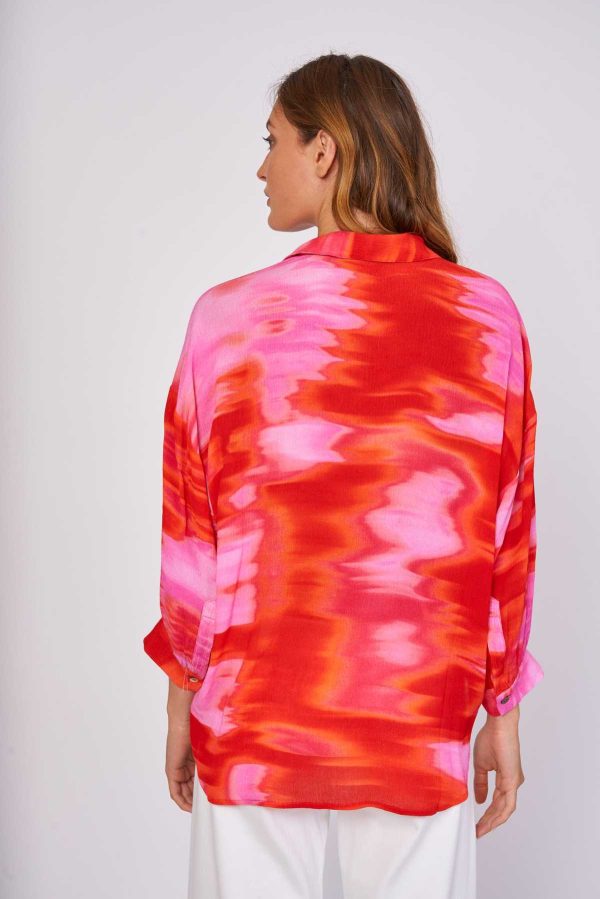 Chemise ample imprimée viscose ELANA - Image 2