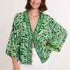 Blouse kimono imprimée ELISEA - Image 5