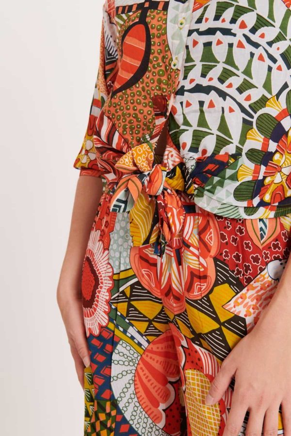 Chemise imprimée viscose ESTRELLA - Image 3