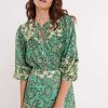 Blouse ample imprimée en coton EVALINE - Image 5