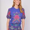 Tee-shirt motif broderies LOINTAIN