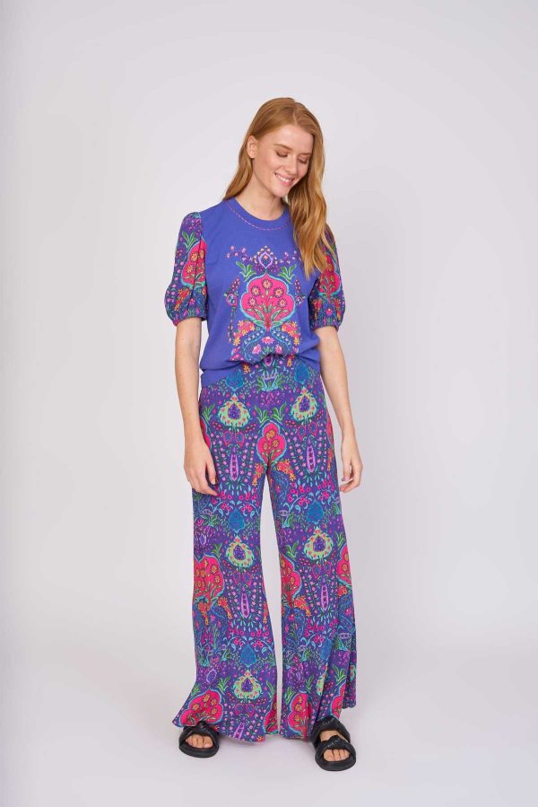 Tee-shirt motif broderies LOINTAIN - Image 3