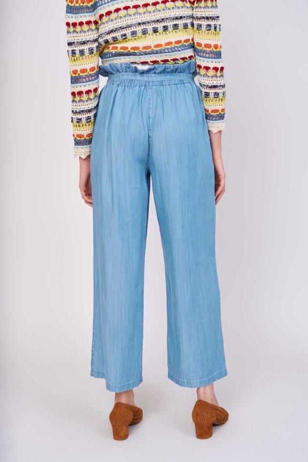 Pantalon ample en denim léger JULIA - Image 2