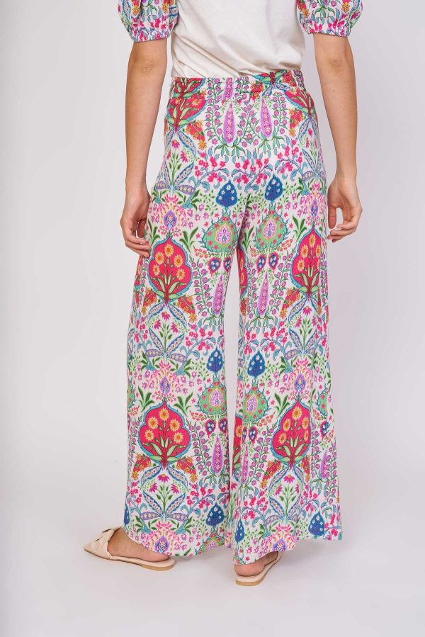 Pantalon ample imprimé viscose JOLIFLOR - Image 3