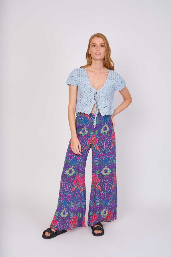 Pantalon ample imprimé viscose JOLIFLOR - Image 6