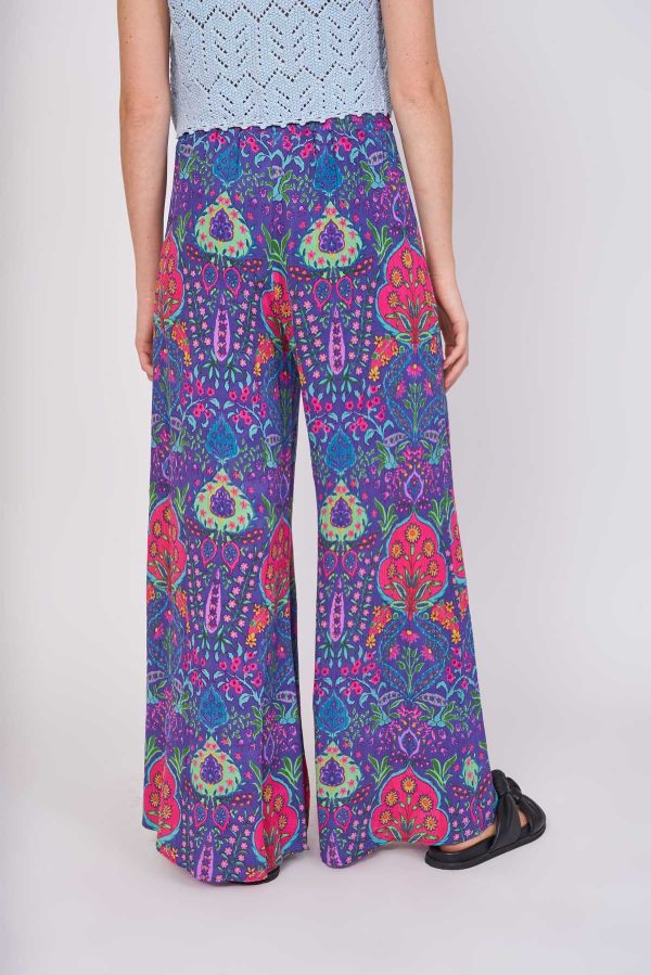 Pantalon ample imprimé viscose JOLIFLOR - Image 7