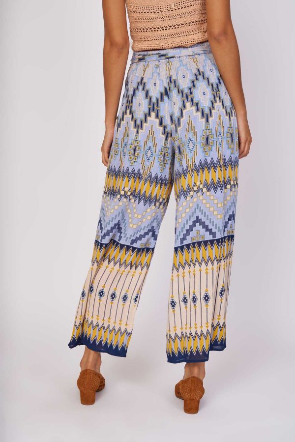 Pantalon fluide imprimé JIMMY - Image 2