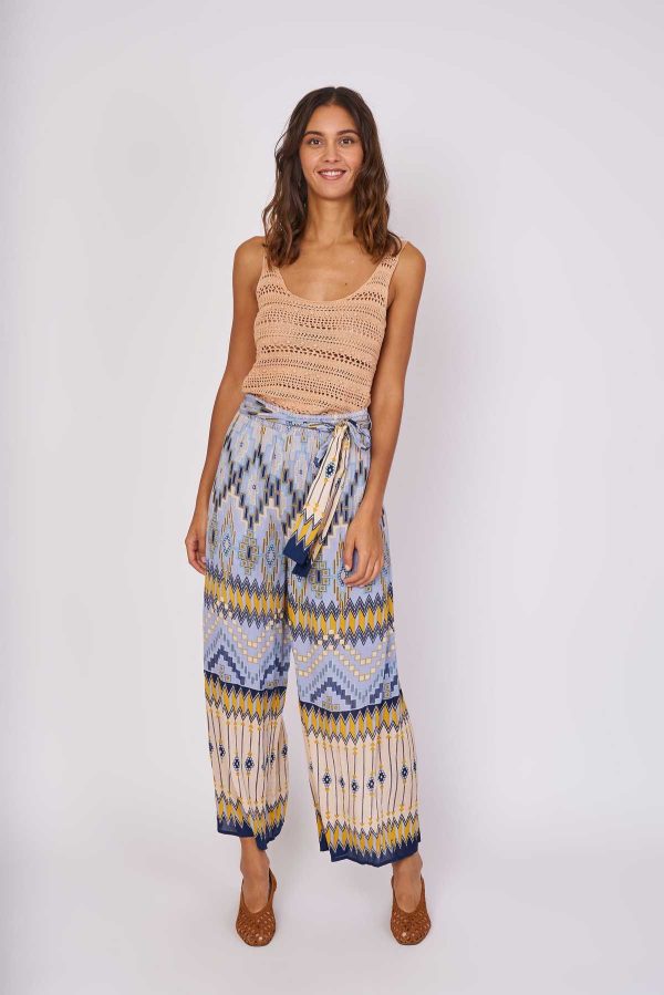 Pantalon fluide imprimé JIMMY - Image 3