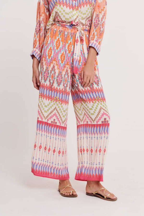 Pantalon fluide imprimé JIMMY - Image 4