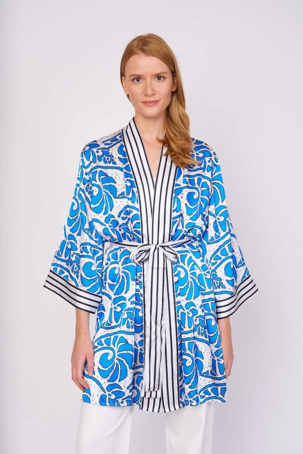 Veste kimono imprimée IRENE - Image 2