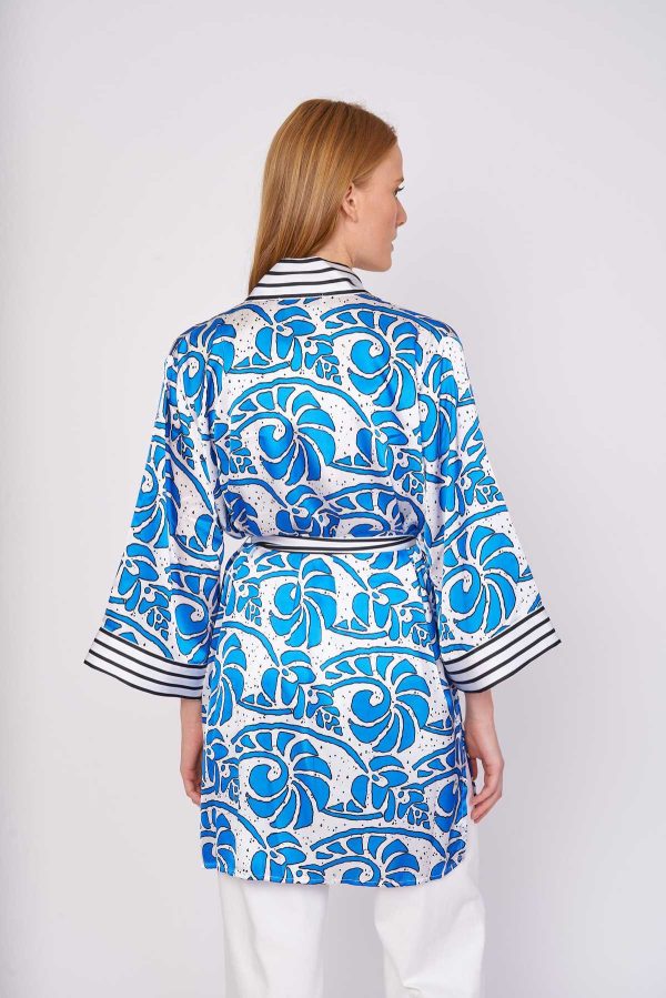 Veste kimono imprimée IRENE - Image 3