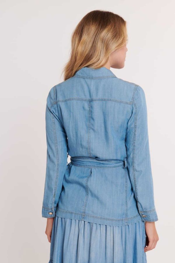 Veste en tencel léger ISATIS - Image 2