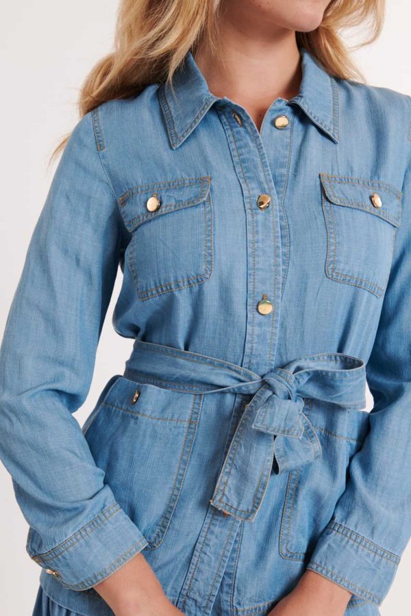Veste en tencel léger ISATIS - Image 4