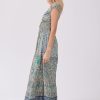 Robe maxi imprimée à larges bretelles col V TABLEAU - Image 2