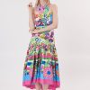 Robe longue imprimée en coton TEDDY - Image 2