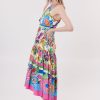 Robe longue imprimée en coton TEDDY - Image 4