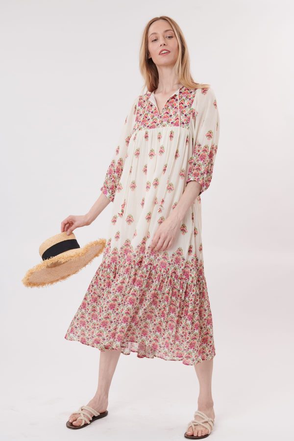 Robe longue imprimée TENICKA - Image 2