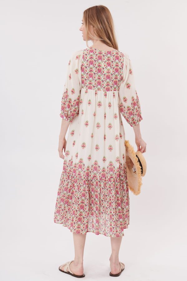 Robe longue imprimée TENICKA - Image 4