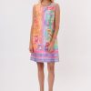 Robe courte imprimée sans manches TENNESSEE